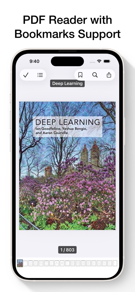 Zip & RAR File Extractor - L'app include un lettore PDF avanzato che mostra la "numerazione delle pagine" e offre una pratica "barra di anteprima delle miniature" per una navigazione rapida all'interno dei documenti.