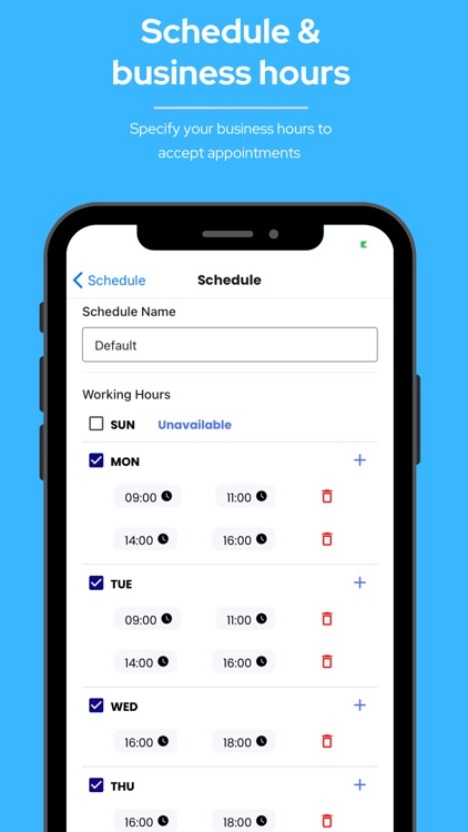 DaySchedule - Appointment App screenshot-3