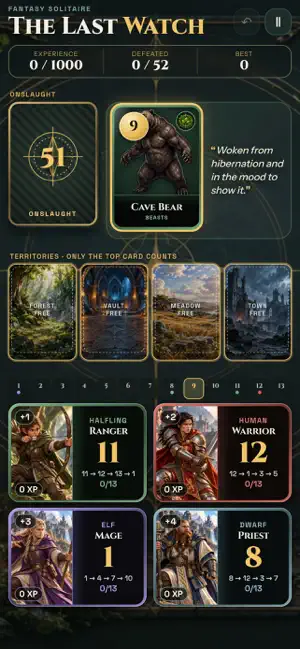 Last Watch: Fantasy Solitaire screenshot 3