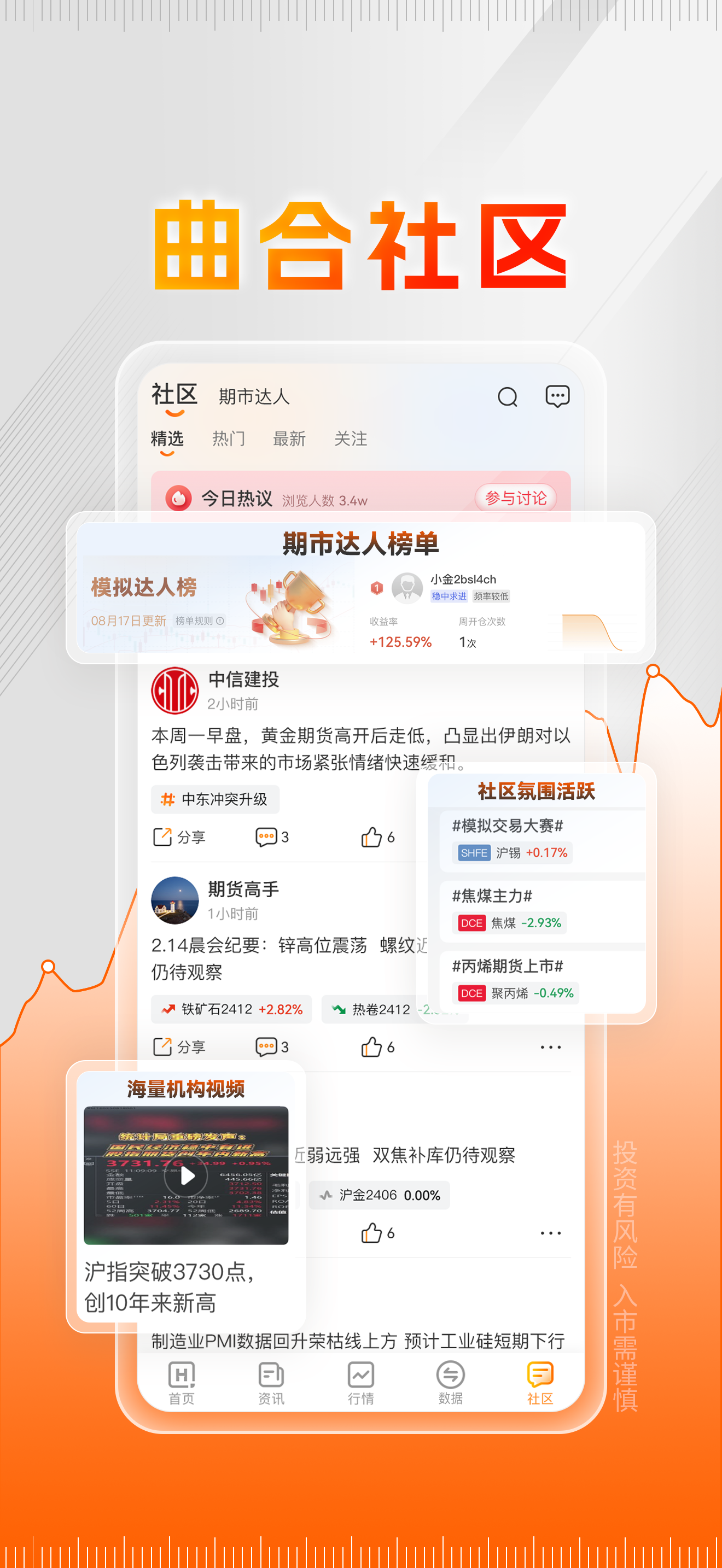 曲合-专业期货行情资讯信息平台