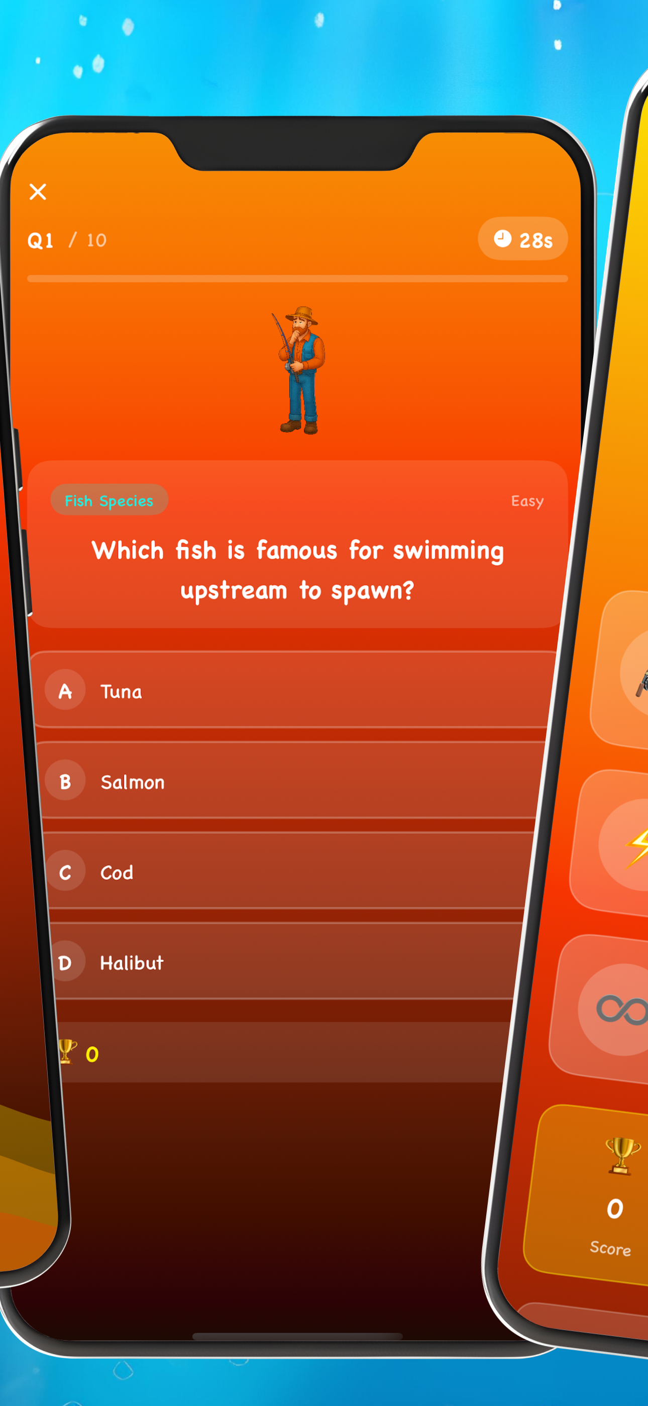 Underwater Lucky Quizes screenshot 2