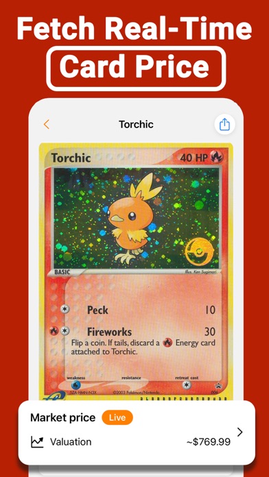 Card Value Scanner TCG Rareval Screenshot