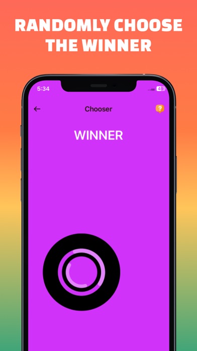 Spin the Wheel: Finger Chooser Screenshot
