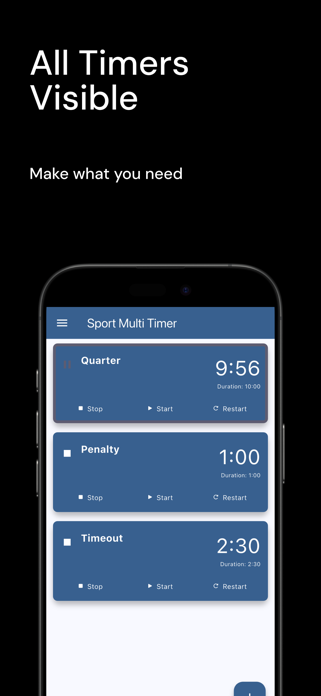 Sport Multi Timer Screenshot 6 of 10
