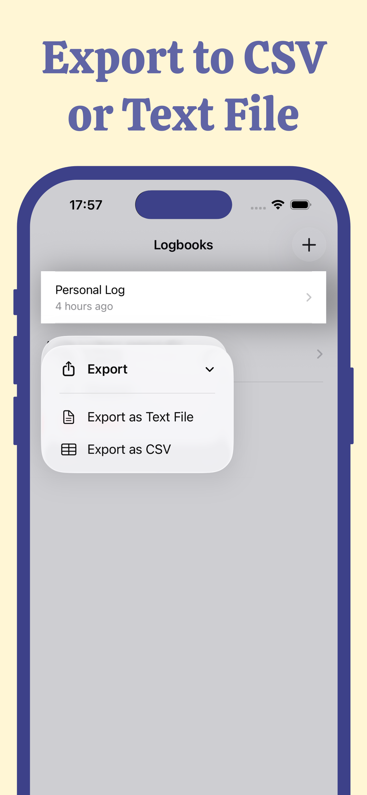 Logbook - Interstitial Journal