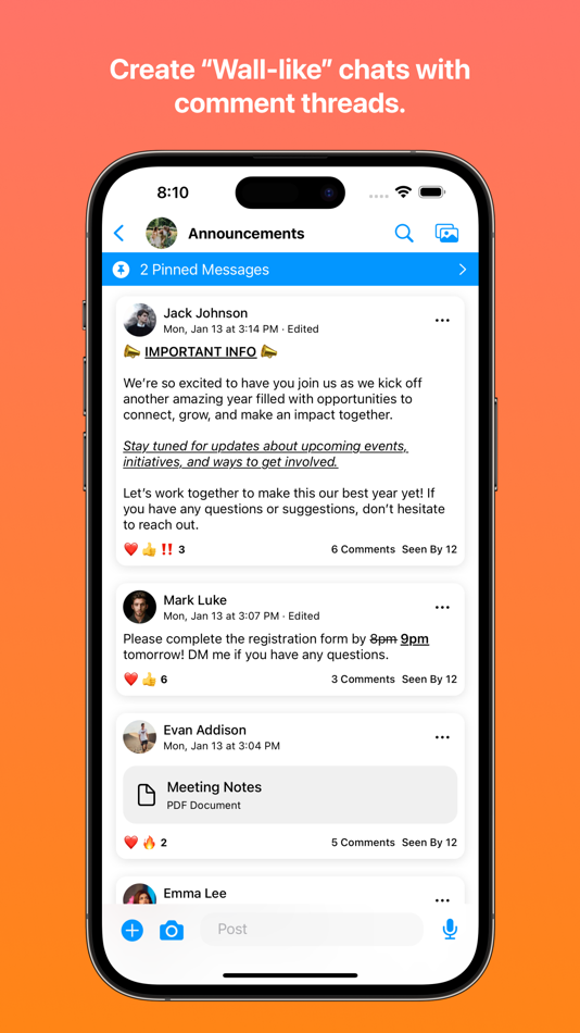#2. Flare - For Groups (iOS) Podle: Flare App, Inc.