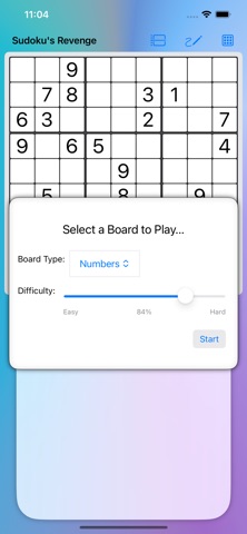 Sudoku's Revenge iPhone screenshot