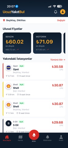 UcuzYakıtBul Benzin Fiyatı screenshot