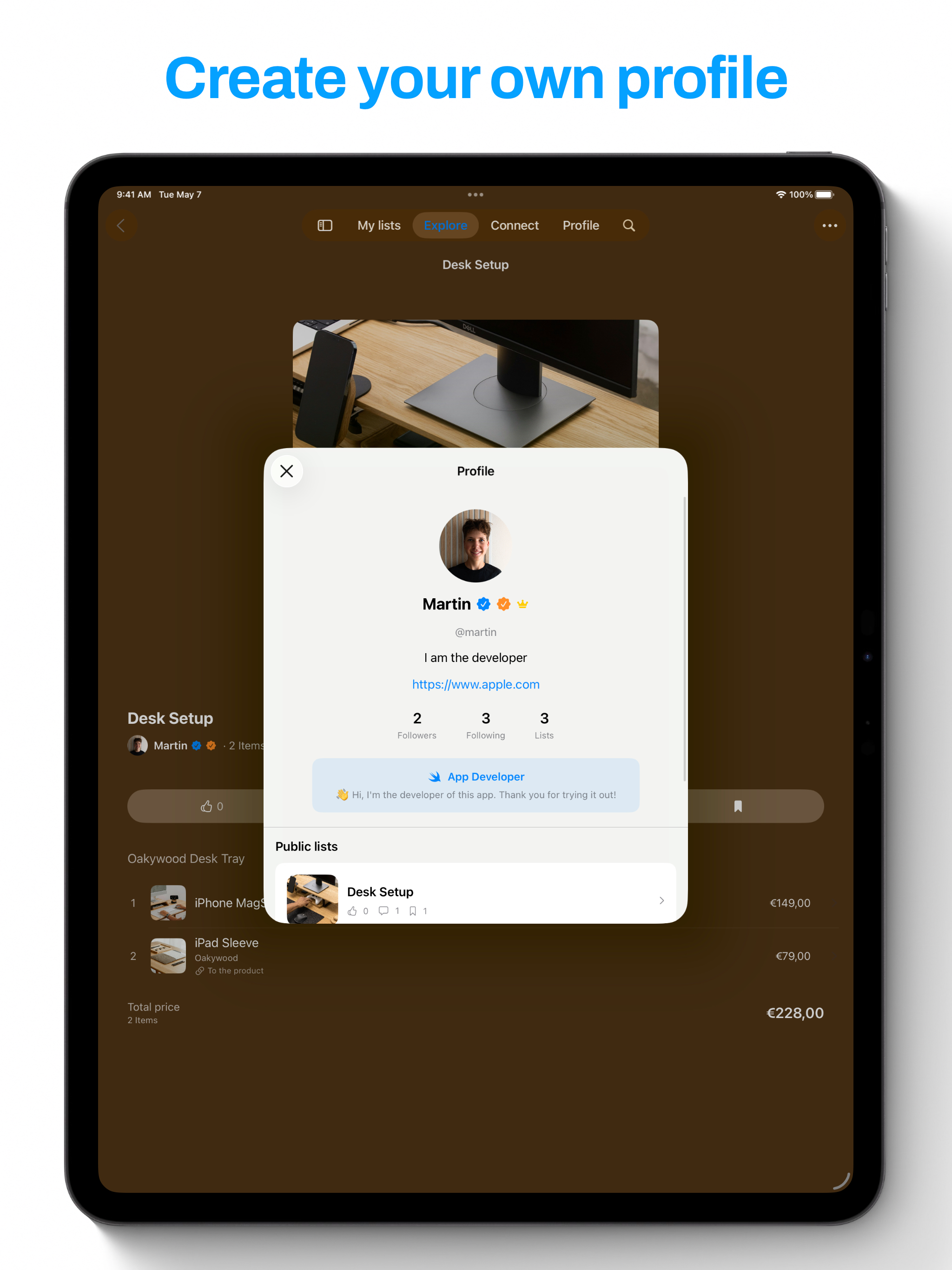 Wishlist – Share & Discover