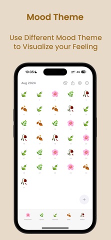 Mood Tracker: CLY Daily Mood iPhone screenshot