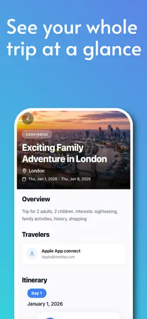TravGo.ai Itinerary Viewer screenshot 2