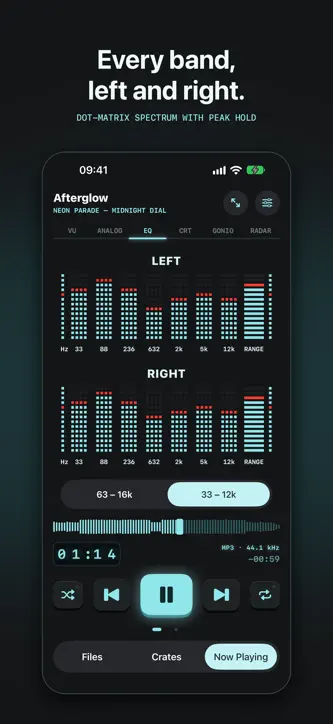 Headroom: VU Music Player screenshot 7