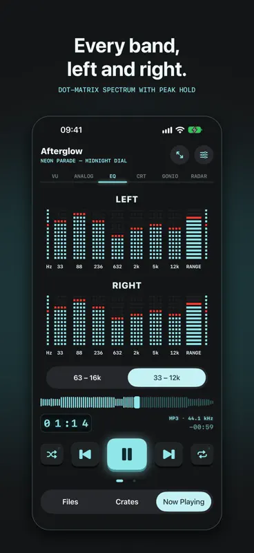 Headroom: VU Music Player screenshot 7 of 8