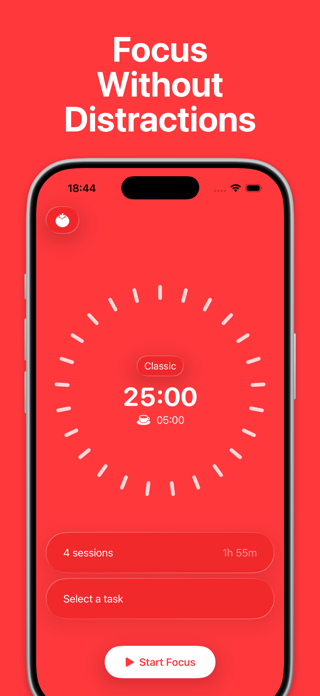 Pomodoro Timer - FocusDay Screenshot 1 of 5