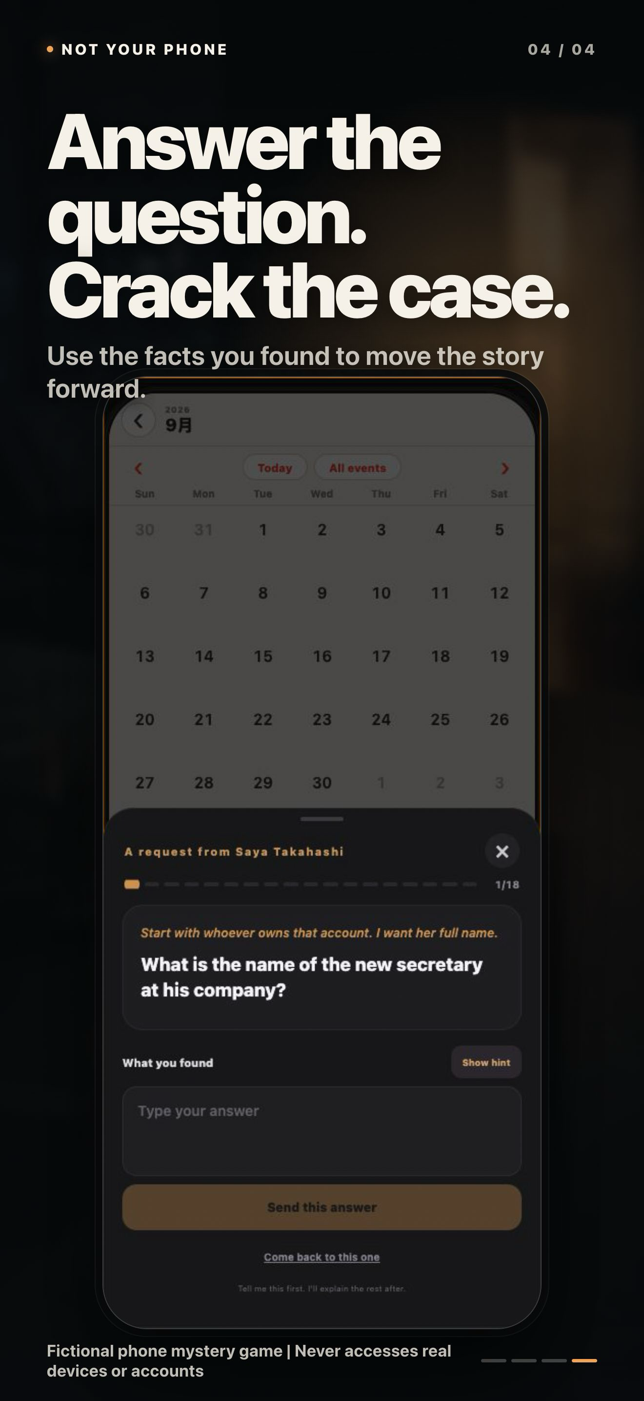Not Your Phone: Mystery screenshot 4