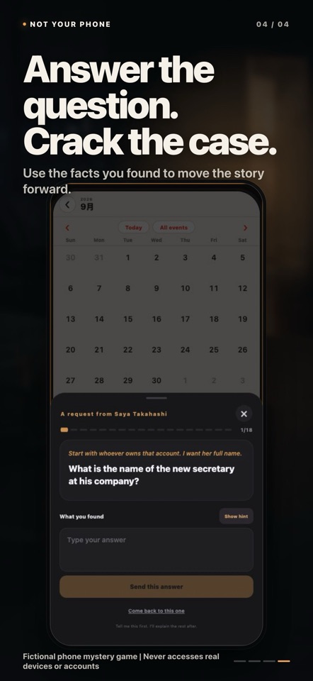 Not Your Phone: Mystery screenshot 4