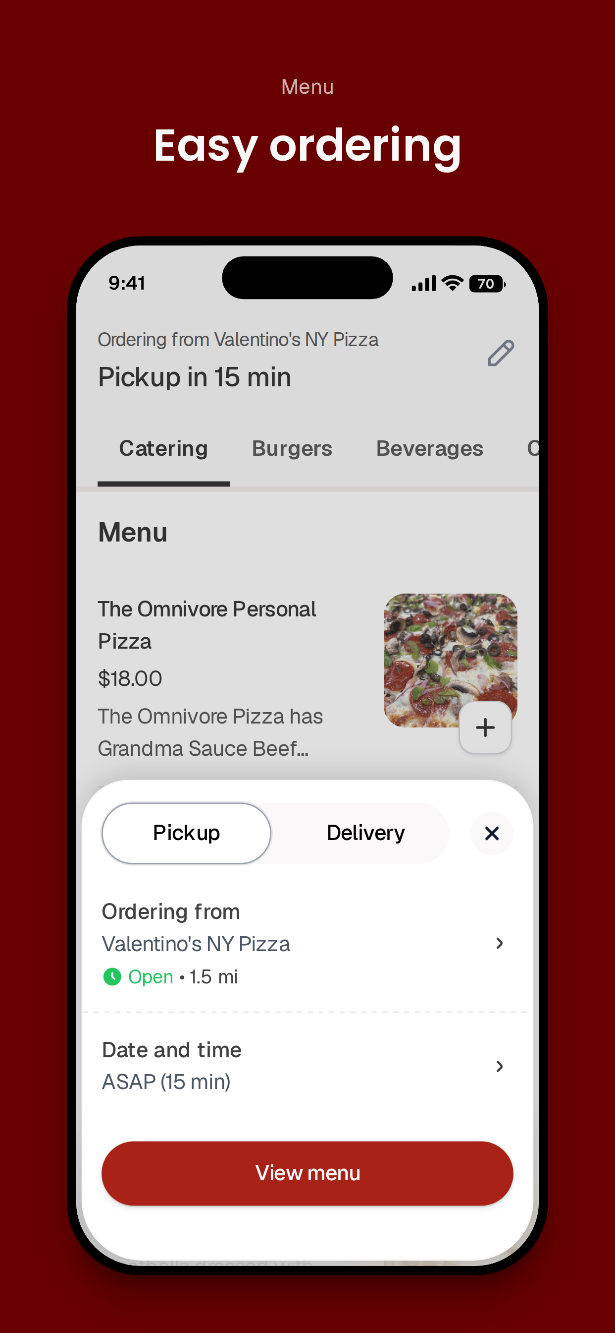 Valentino's NY Pizza & Grill screenshot 3