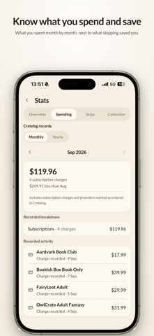 Cratelog: Book Box Tracker Screenshot 8 of 10