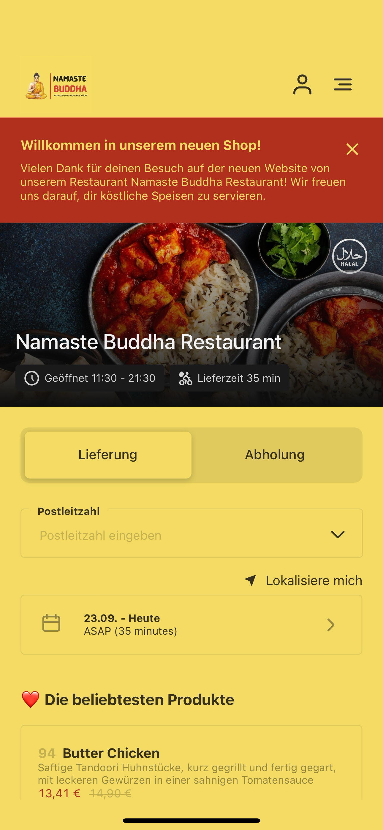 Namaste Buddha Restaurant screenshot 3