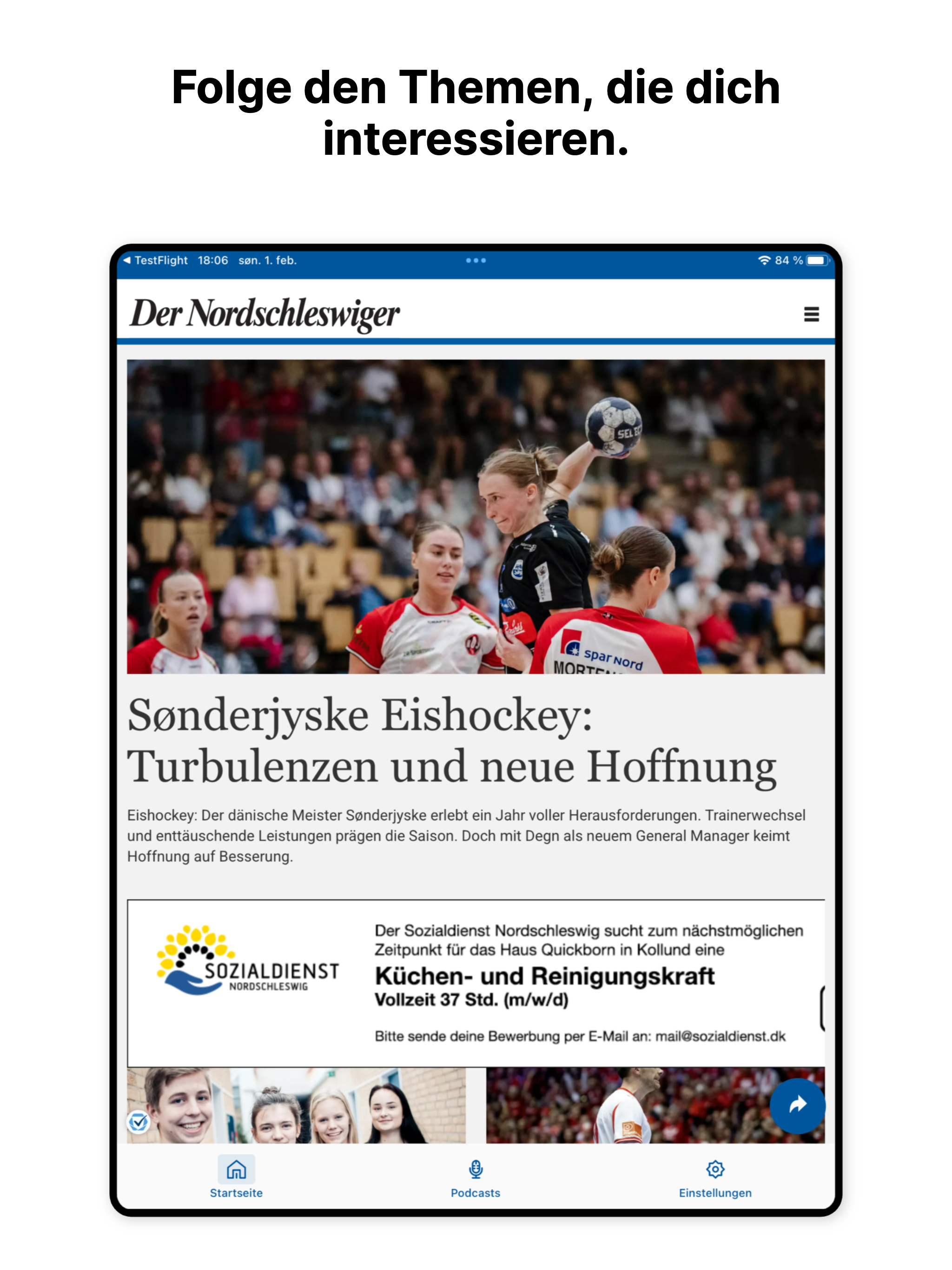 Der Nordschleswiger - News-App