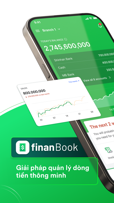 FinanBook - Quản lý dòng tiền Screenshot