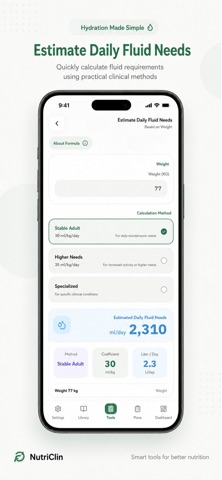 NutriClin screenshot