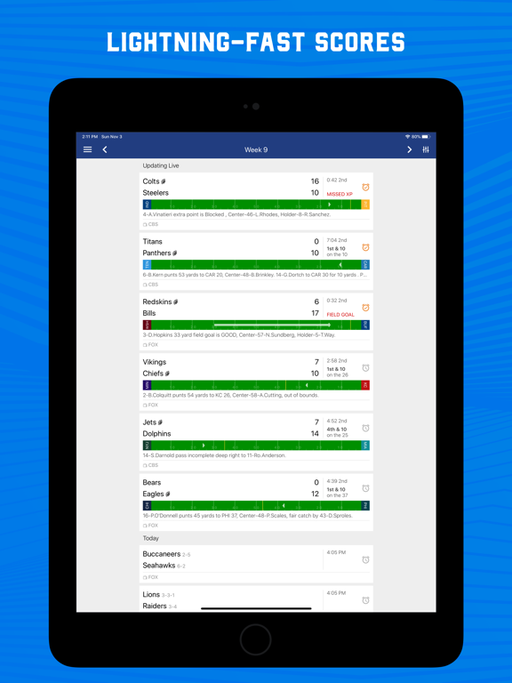 Screenshot #5 pour Superfan Sports: NFL Football