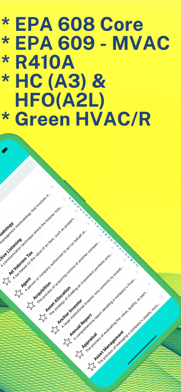 Screenshot #2 pour EPA HVAC Prep Mastery