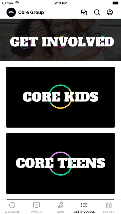The Core Group Screenshot