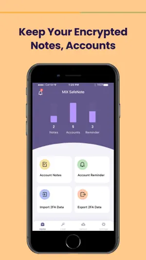 MIX SafeNote Keeper screenshot 2