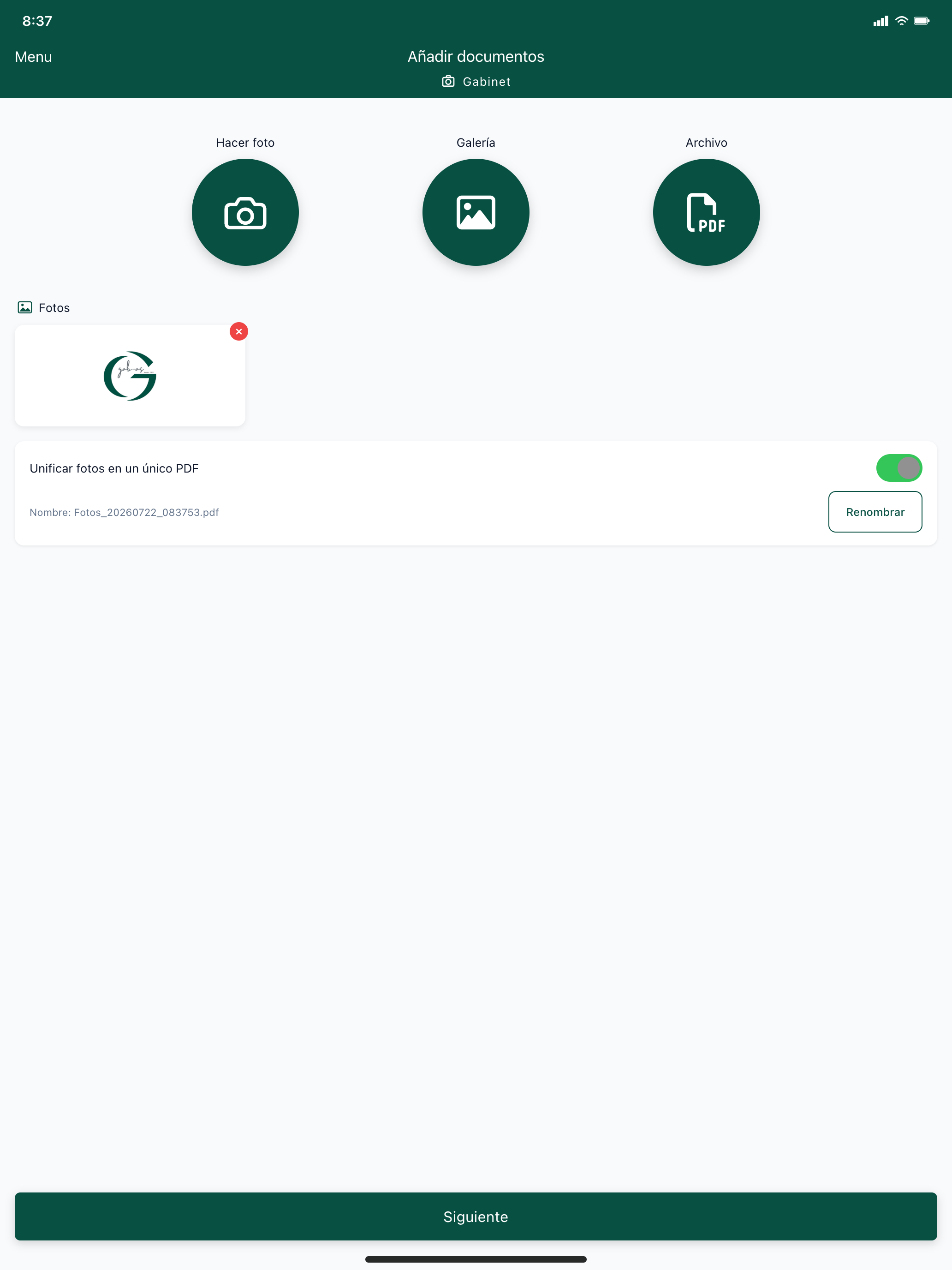 Gabinet screenshot 9