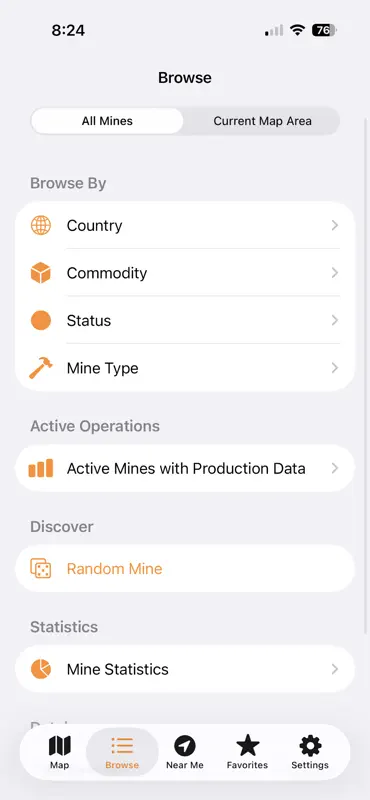 MineralMap screenshot 4 of 10