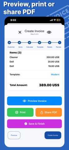 Invoices Maker Screenshot 8 of 9