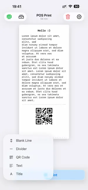 Easy POS Print screenshot 3