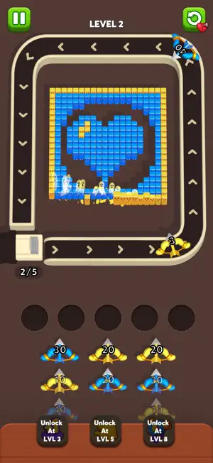 Bow Shooter: Color Match Block screenshot 2