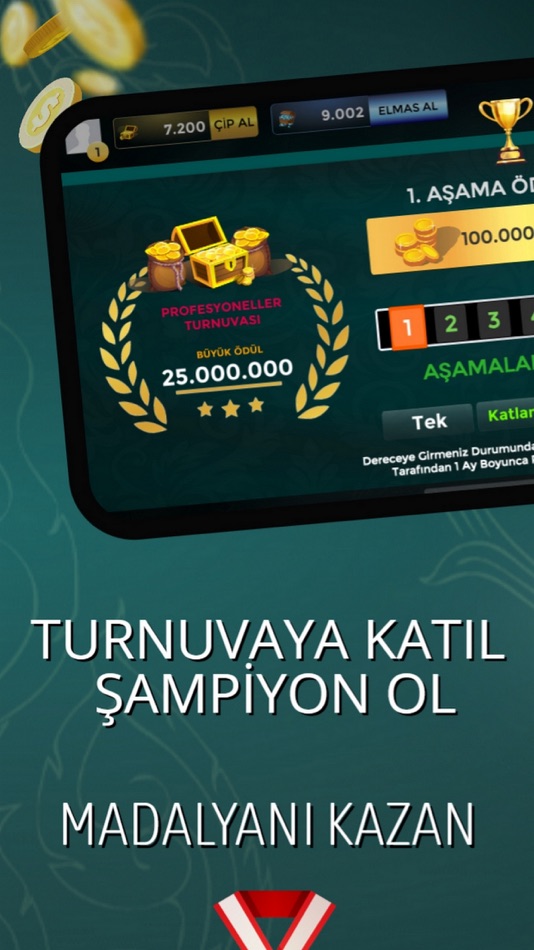 #5. Mega Okey 101 (iOS) 由: Hasan Caliskan