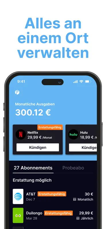 Subpilot - Abo kündigen screenshot 2 of 4