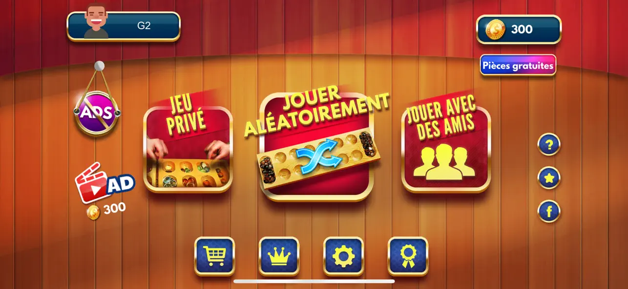 Screenshot #1 pour Mancala et ses amis