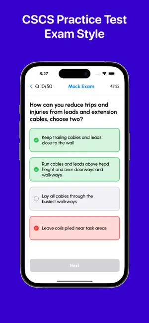 CSCS Mock Test & Study screenshot 2