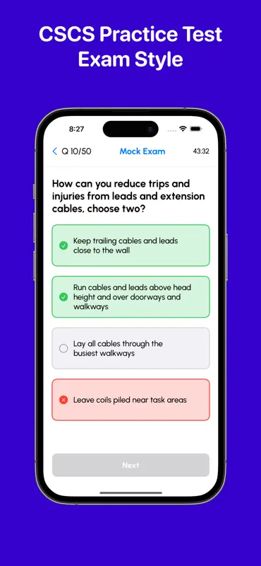 CSCS Mock Test & Study screenshot 2 of 9