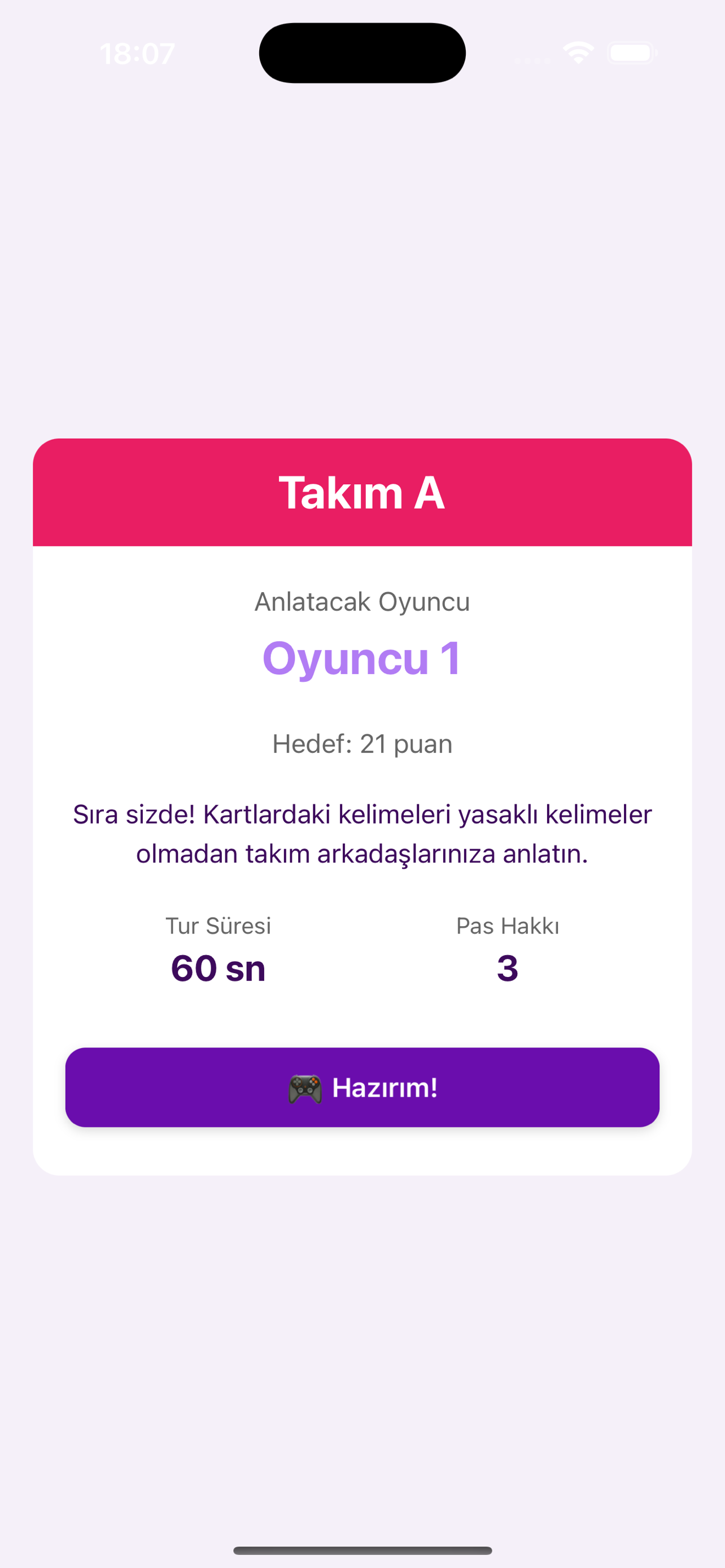 Tabu - Kelime Oyunu