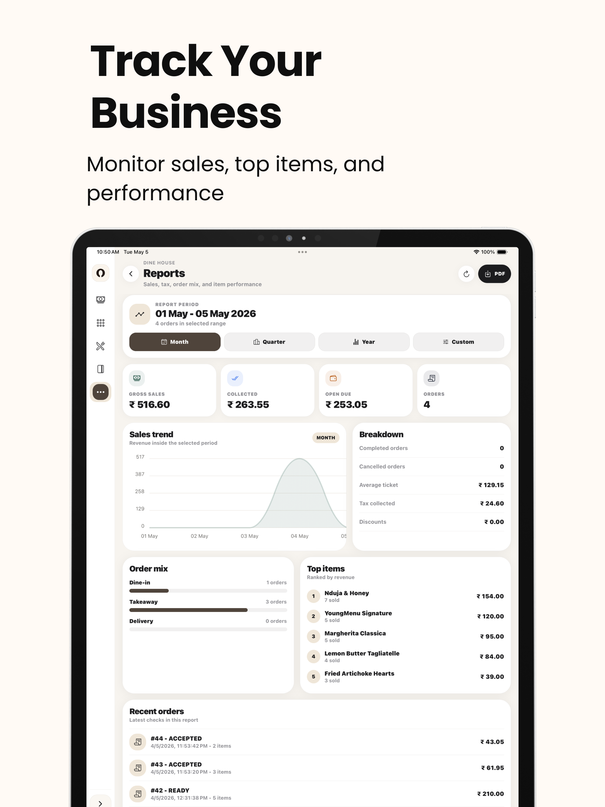 YoungMenu Manager - POS screenshot 10