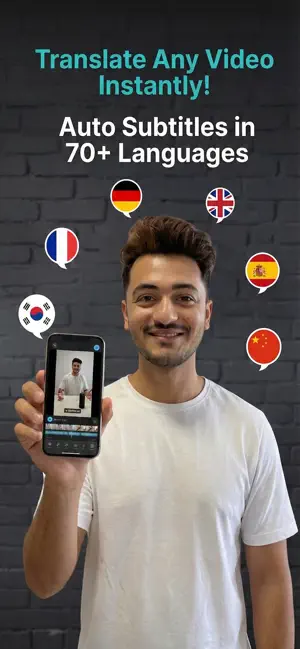 Video Translator & Subtitles screenshot 1