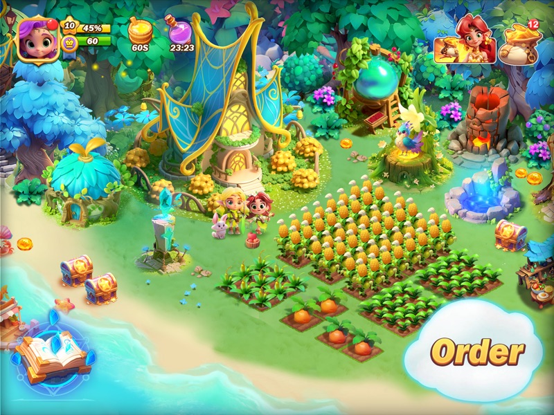 Pixie Island: Granja y Magia screenshot 12