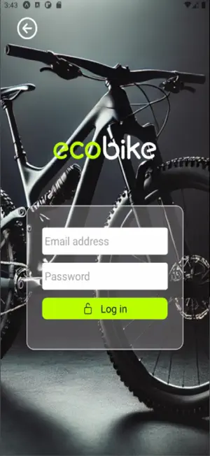 EcoBike App screenshot 1