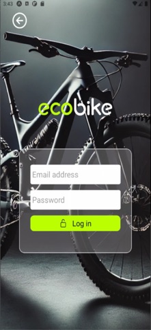 EcoBike App screenshot