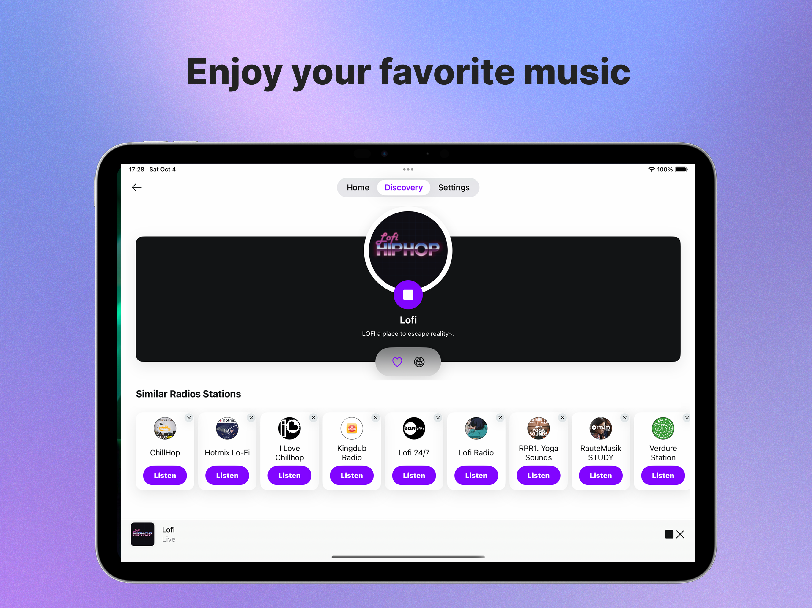 Zoundit: Live Radio FM & Music