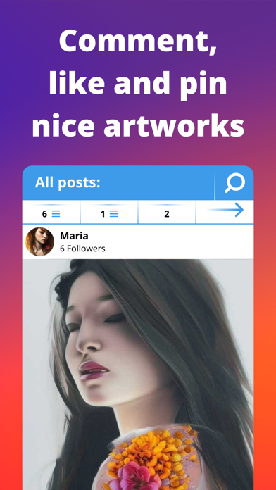 Artpic - Art social network Screenshot