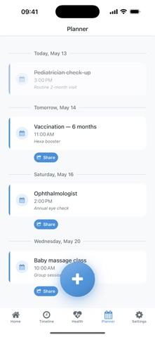 Bably — Baby & Newborn Tracker Screenshot 8 of 10