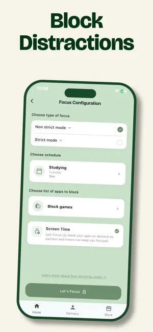 Focus Up: Screen Time Control screenshot 2